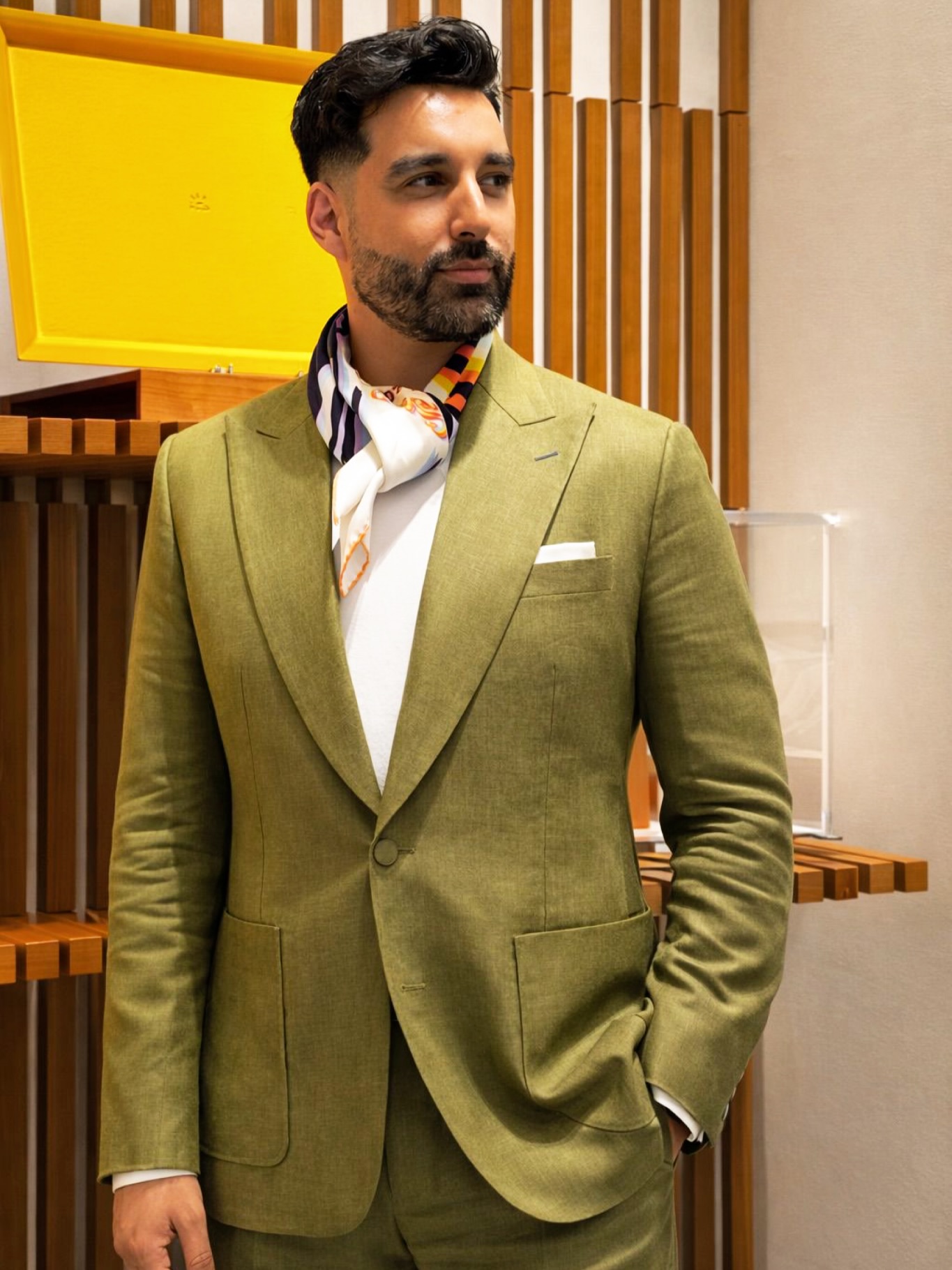 Classic Linen Blazer